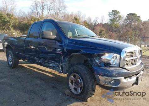 2007 Dodge Ram 2500 Slt/Sport из США, поврежденный, VIN 1D7KS28C87J540686